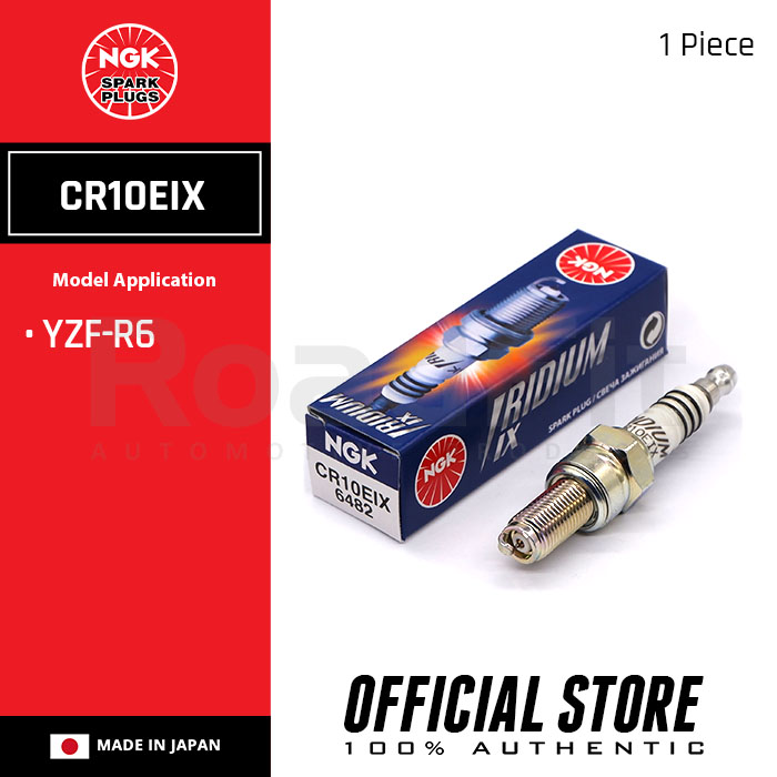 NGK CR10EIX Iridium IX Spark Plugs For YAMAHA YZFR6, 1Piece MC Lazada PH