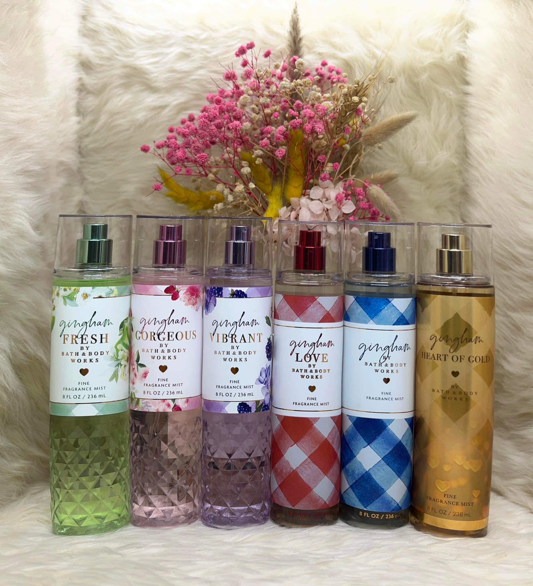 Gingham Top Selling Bath And Body Works Body Mist ORIGINAL Bath