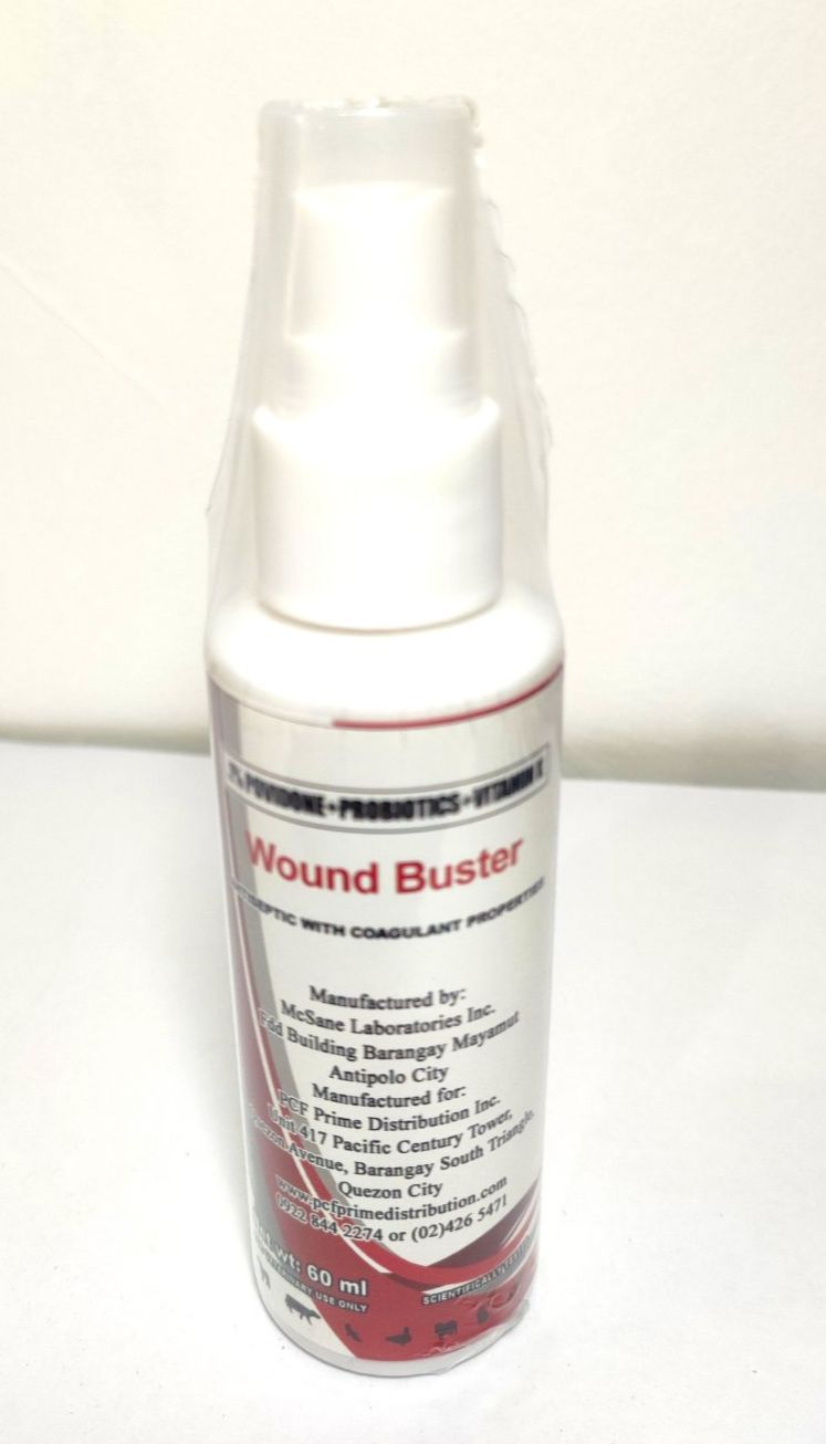 [G&G] WOUND BUSTER /60ML /ANTISEPTIC FAST WOUND HEALING SPRAY