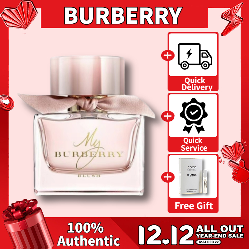 100% Genuine】BURBERRY My Burberry Blush Eau de Parfum 90ml Women's Perfume  | Lazada PH