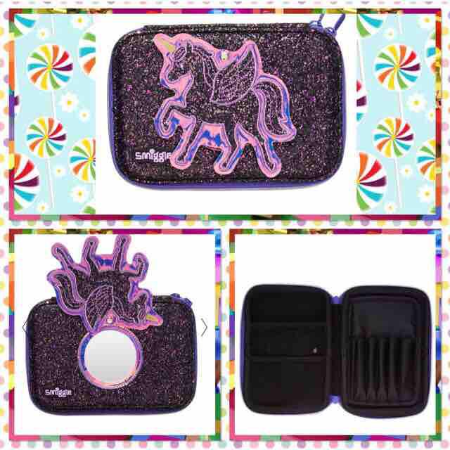 Authentic Smiggle Glitzy Unicorn Mirror Hardtop Pencil Case | Lazada PH