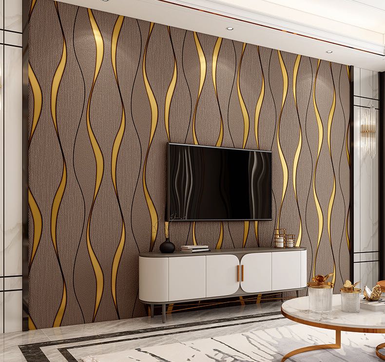 Luxury Louis Vuitton Designed 3D Exclusive Wallpaper. in Lekki