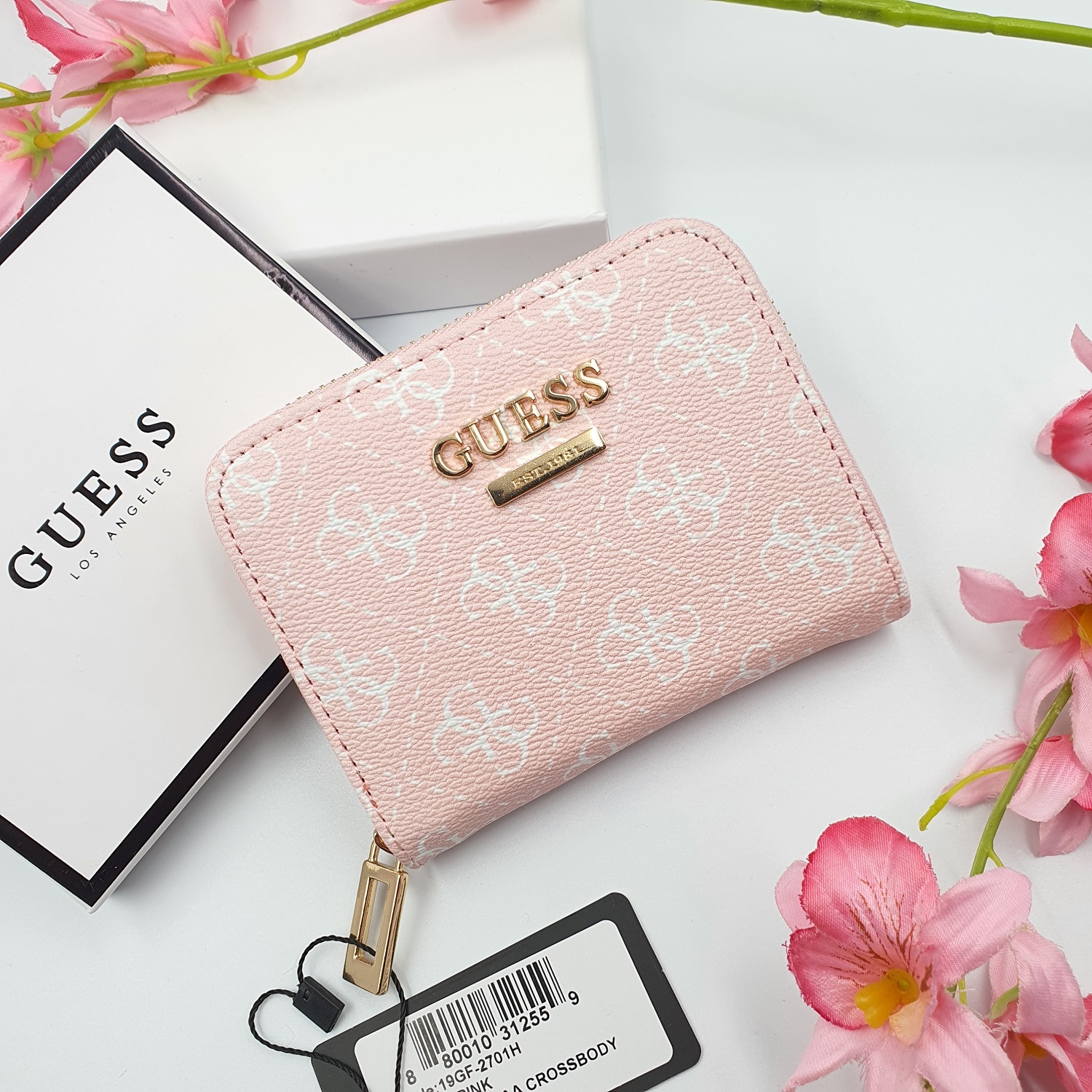 GUESS KATEY 4G LOGO MAXI WALLET SWSG7870460-BRM