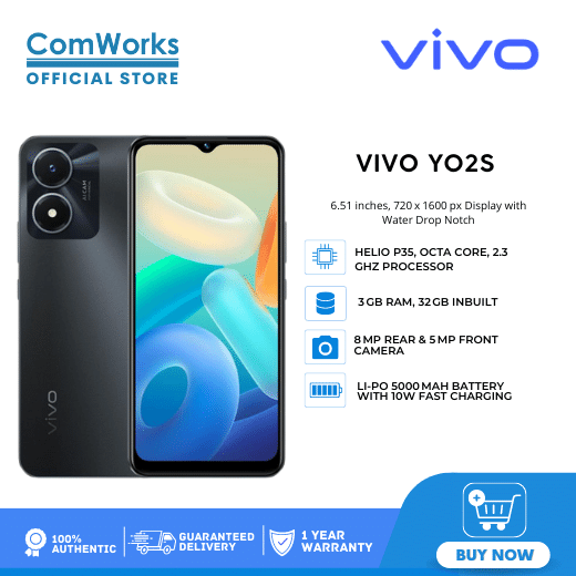 vivo y2s specs