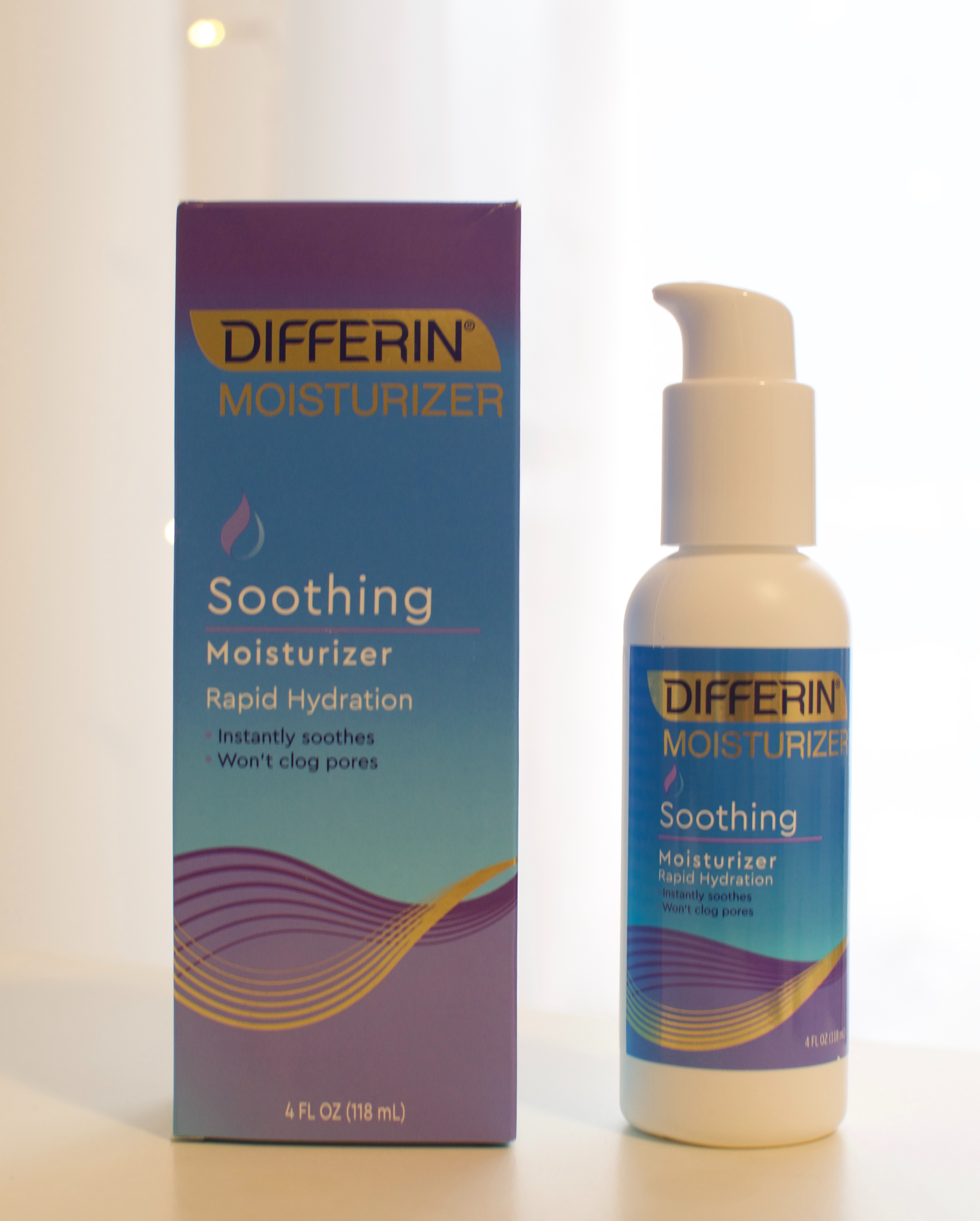 differin soothing moisturizer for sensitive skin