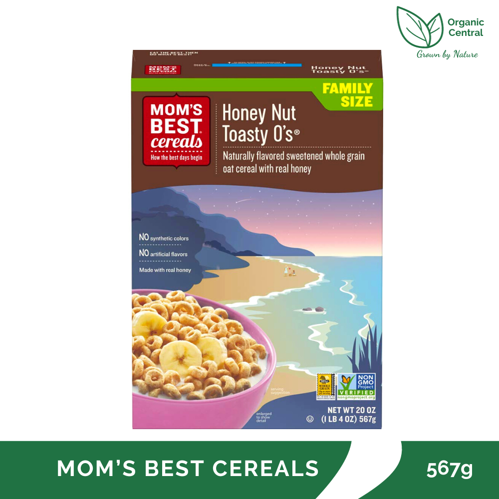 Mom's Best Honey Nut Toasty O's Cereal: Product & Nutrition Info