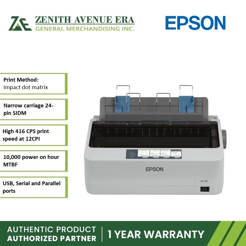 Epson LQ310 Dot Matrix Printer Lazada PH