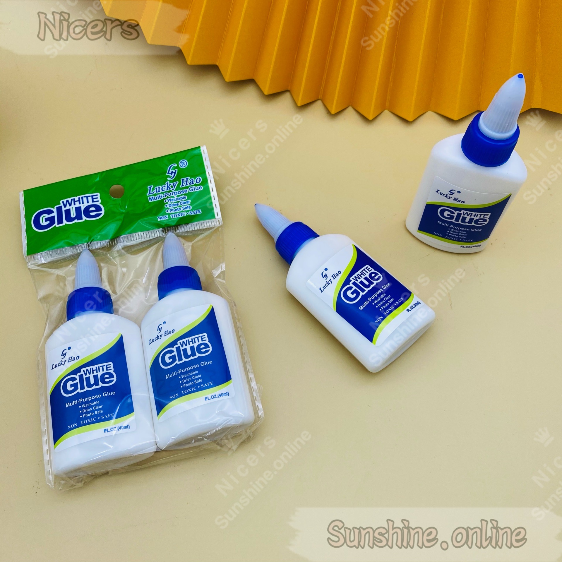 NICERS White Glue 2 In 1 ,40G Handmade Glue DIY glue Lazada PH