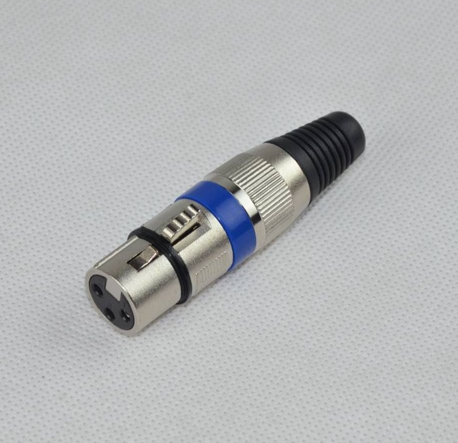 XLR 3 Pin Female MIC Jack Plug (Heavy Duty) Audio Microphone Cable