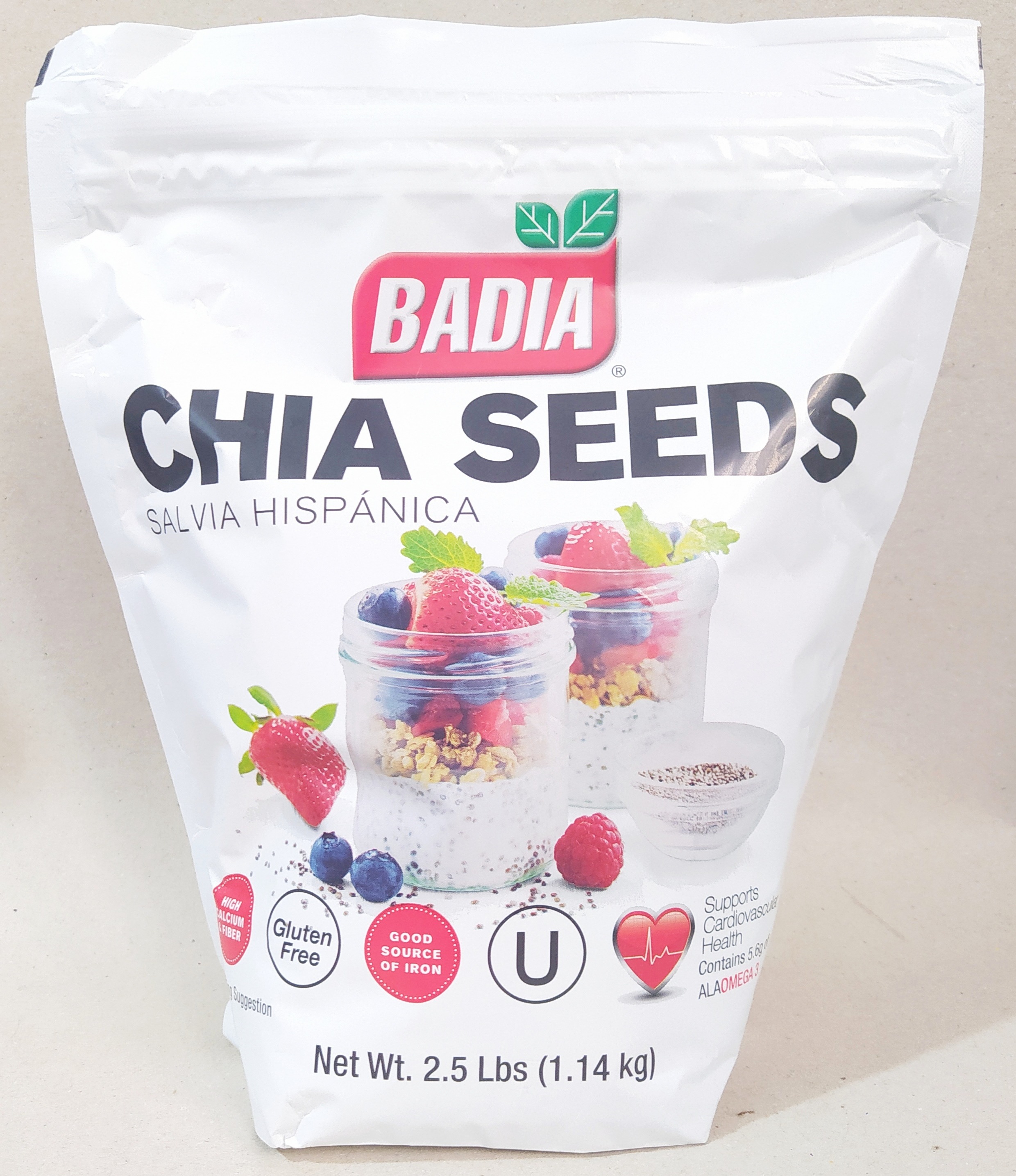 Badia Chia Seeds Gluten Free 2.5 lbs (1.14 kg) Lazada PH