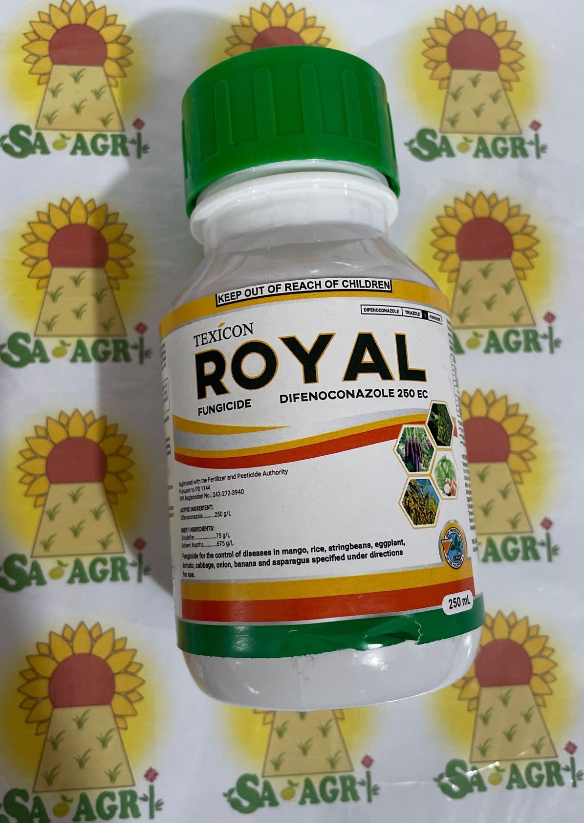 ROYAL 250 EC DIFENOCONAZOLE FUNGICIDE (250mL / 1 Liter ) TEXICON ...