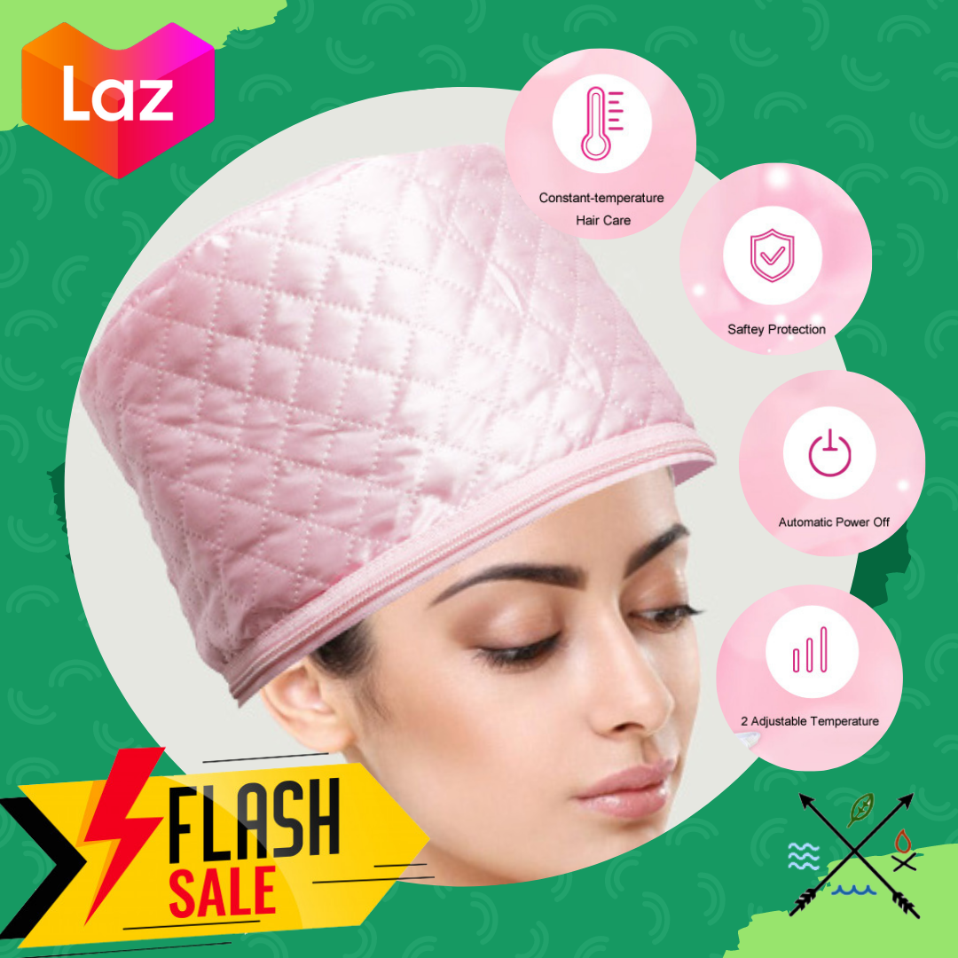 Electric Hair Spa Thermal Steaming Cap Hair Care Salon Best For Hot Oil  Treatment PRETTY SEE Hair Steamer Cap Beauty Steamer Nourishing Hat Hair  Thermal Treatment Cap with 3 Mode Temperature Control,
