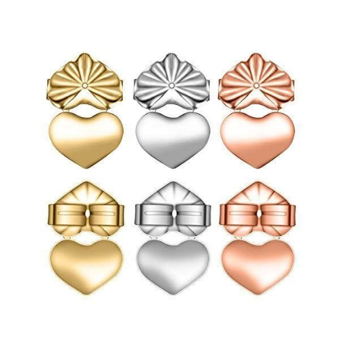 Earring Lifter Backs-Lifting Earring Backs-Earring Flower Back Lifters-Gold  Silver Rose Earrings Lifters-Earring Lifter Flower Backs-Earring Backs  Support-Backs for Heavy Earring (Rose Gold) - Yahoo Shopping