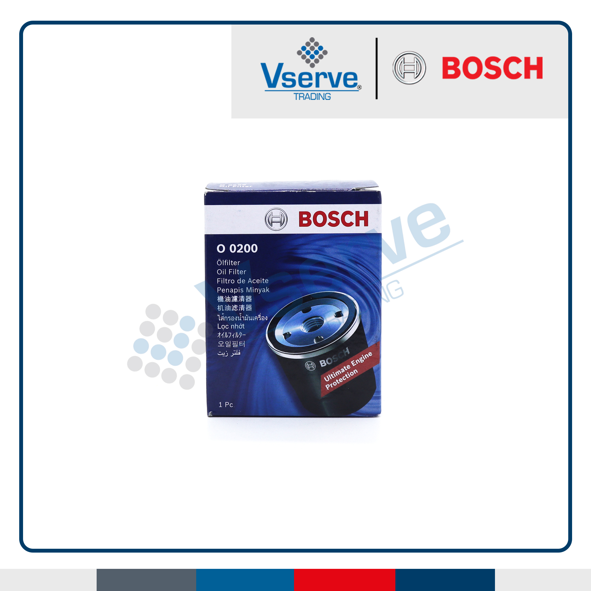 Bosch Oil-Filter Element O-407A, O-0200 | Lazada PH