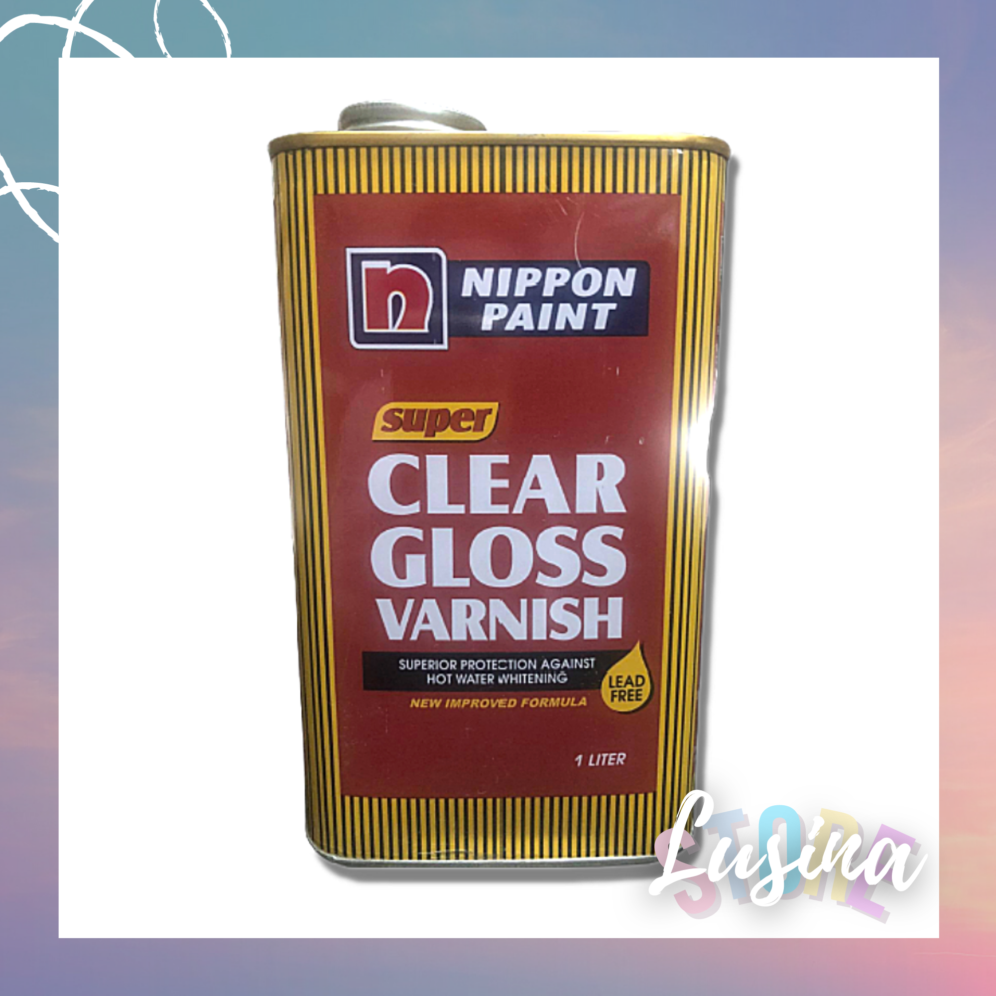Nippon Paint Super Clear Gloss Varnish (1 Liter) Lazada PH