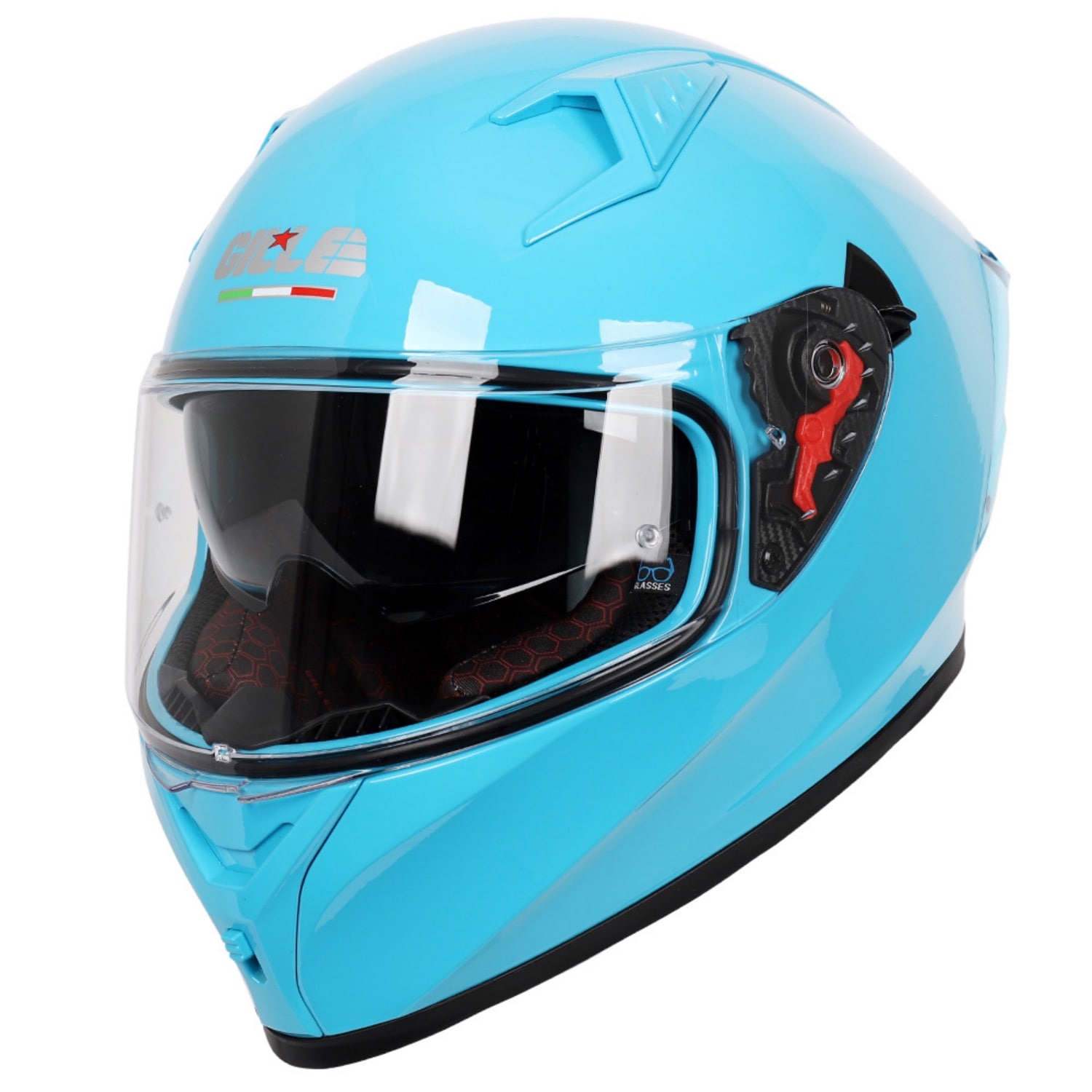 Gille Helmet GTS-V1 Solid Shell Glossy 
