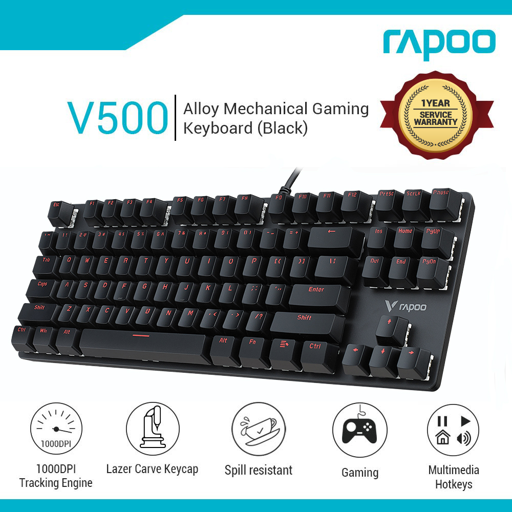 v500 mechanical gaming keyboard