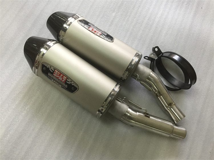 Kawasaki Z1000 modified exhaust pipe Z1000 modified Jicun exhaust pipe