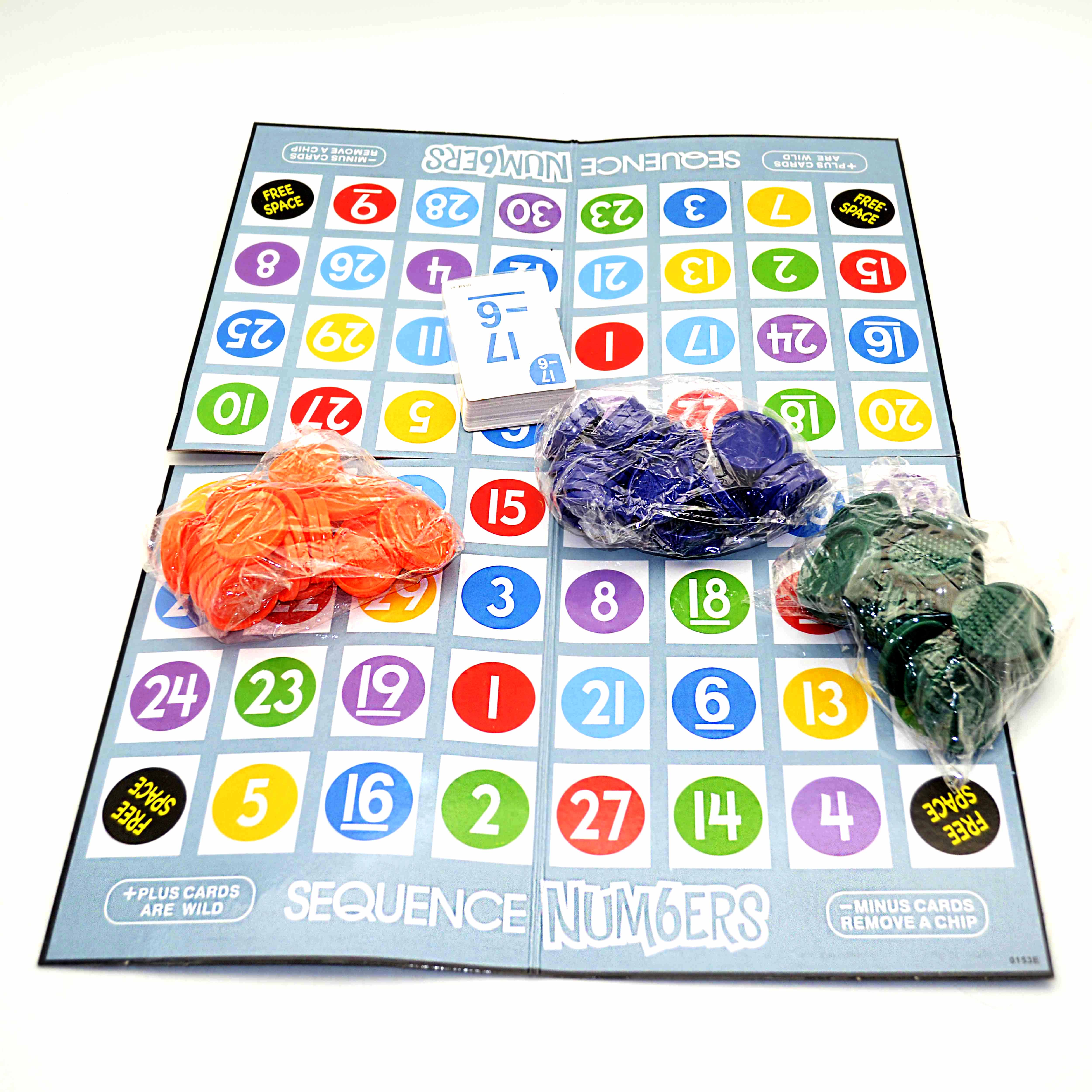 Sequence Numbers Board Games Multicolor 091 Gaisano Grand | Lazada PH