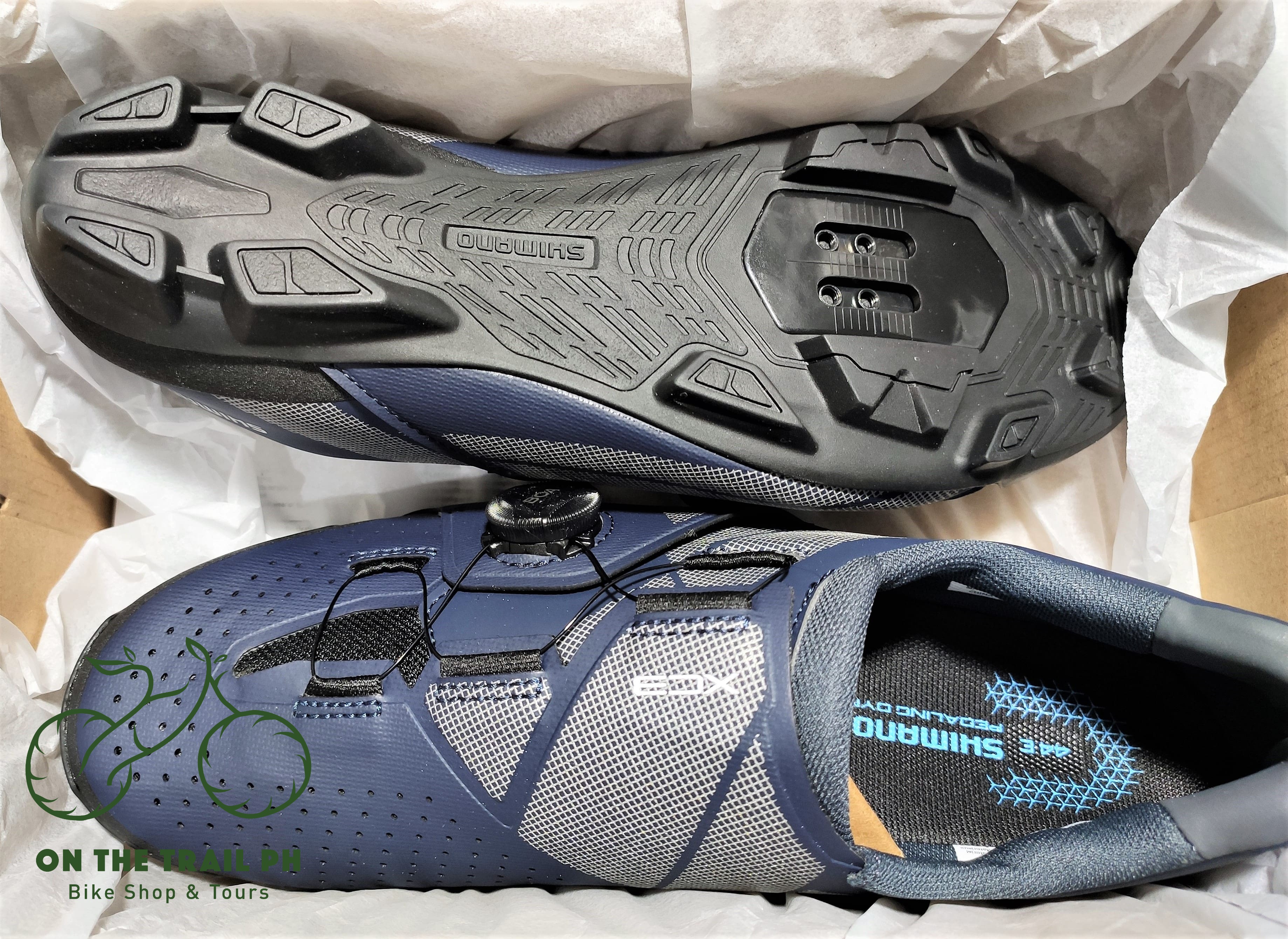 Shimano XC3 XC300 Mountain Bike Shoes Navy Blue BOA Dial Mens 7 Womens 8.5 EU 40 shimano-sh-xc300-bike-shoes-  main image 4
