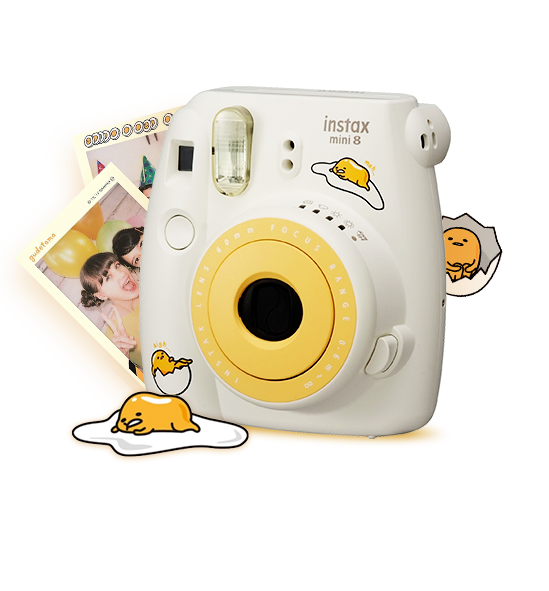 FUJIFILM Instax Mini Gudetama Instant Camera JG Superstore