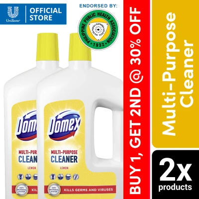 [BUNDLE] Domex Multipurpose Lemon Antibacterial 1L x2