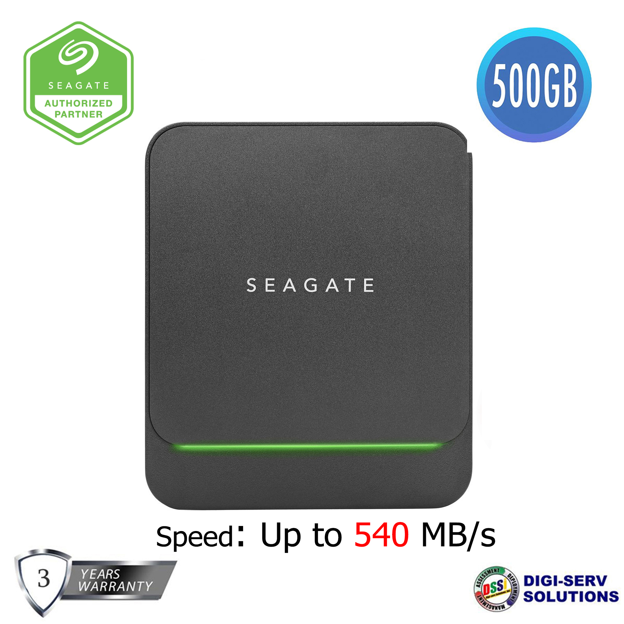 External Hard Fastest Ssd Drives Seagate Barracuda Fast SSD 500GB