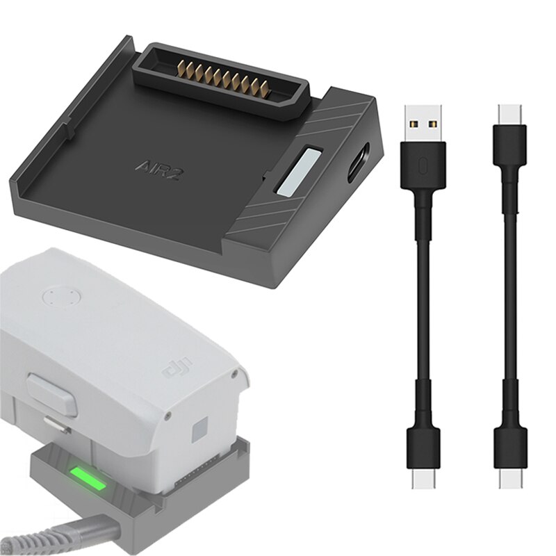 Fast charger quick charging board with usb cable for dji mavic air 2s/air 2 drone batteries usb fast charger drone essories