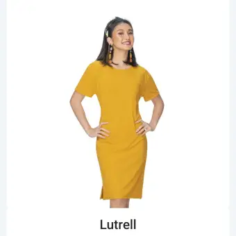 lazada yellow dress