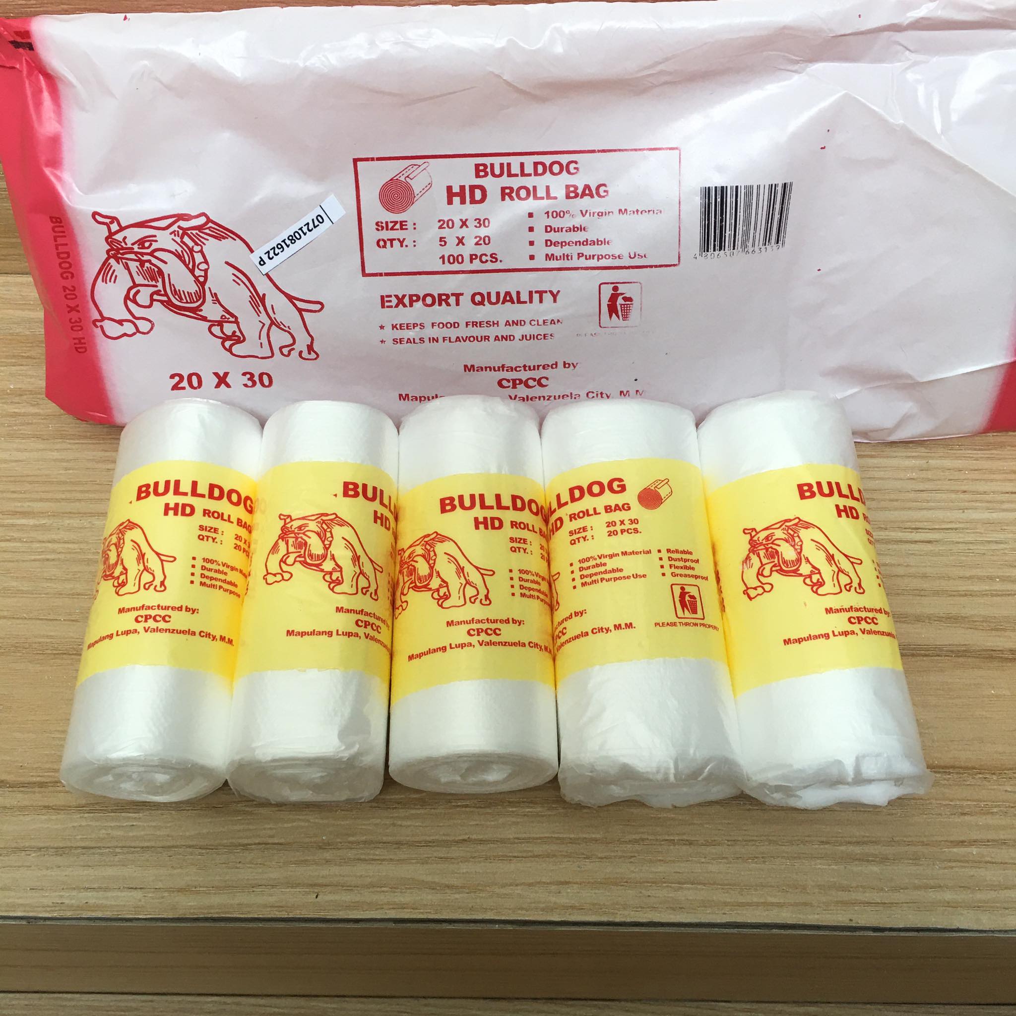 Roll Bag Plastic for Laundry 20 x 30, 16x24, 14x20, 12x18, 10x14, 8x11