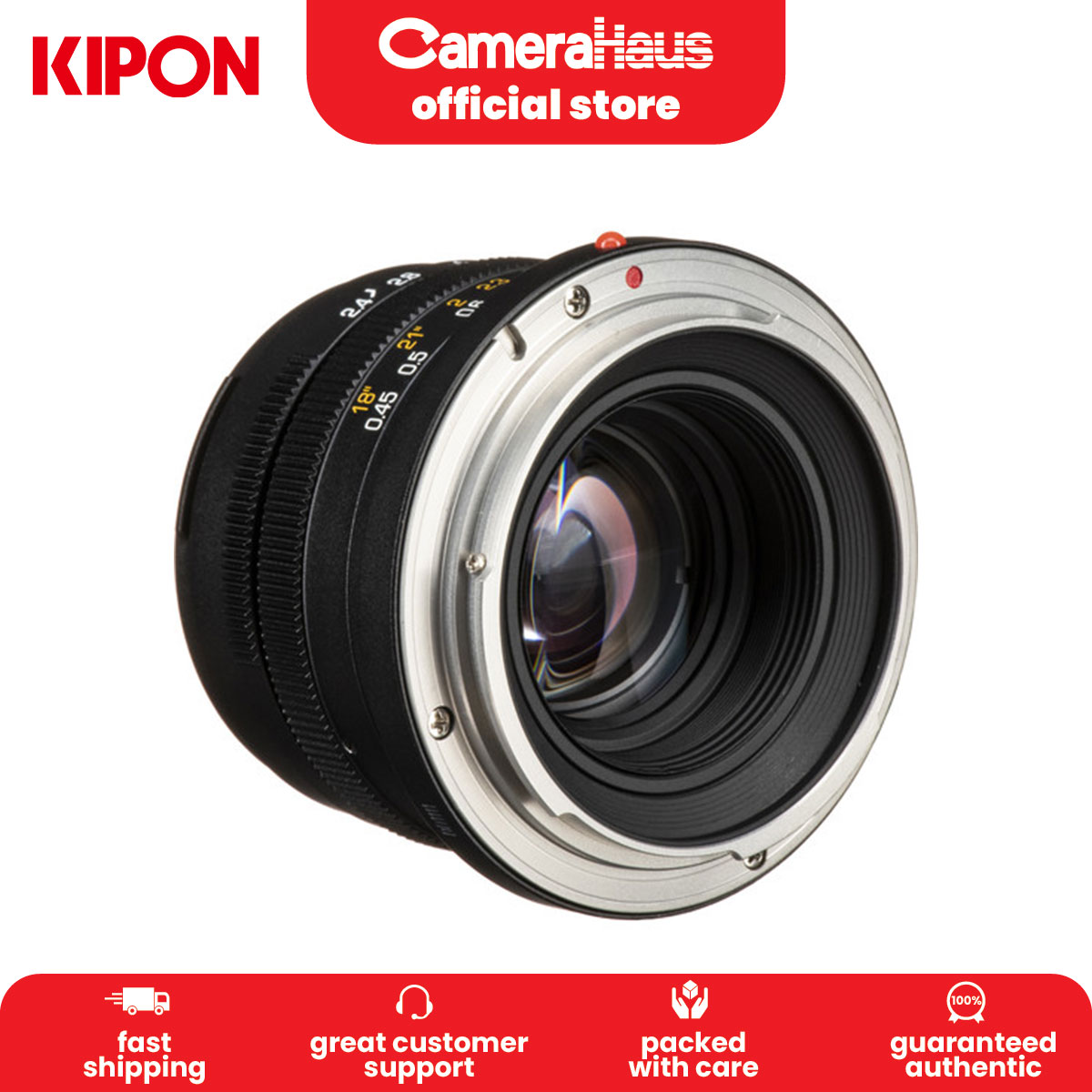 KIPON Elegant 35mm Lens for Canon RF