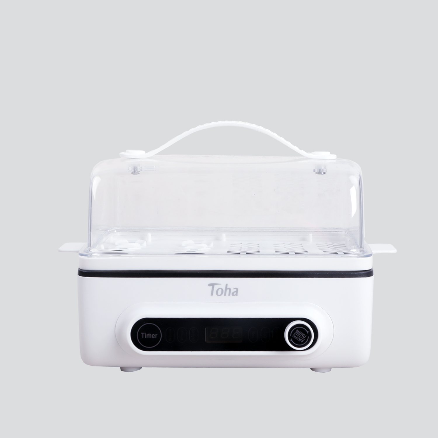 TLP Electric Food Steamer Toha 0.8L two way cook fried and steamed