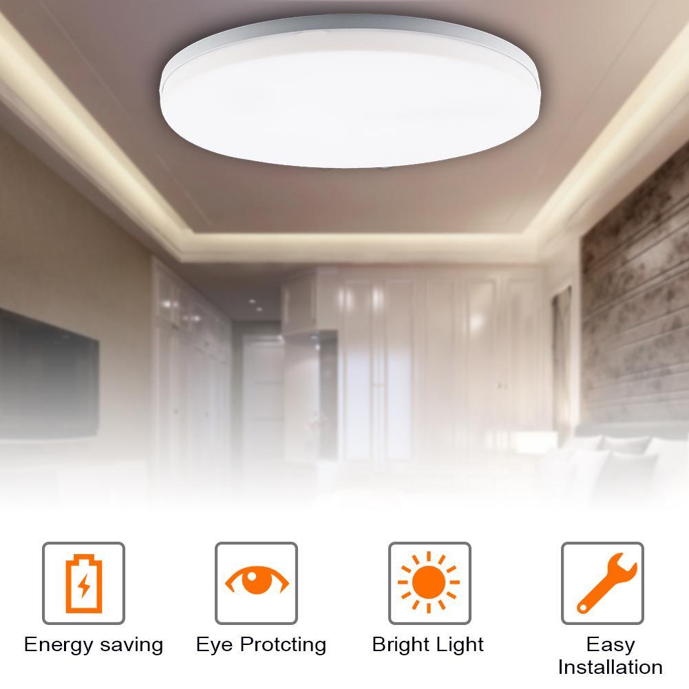 192/224 LED Flush Mount Ultra Bright Lighting Fixture Ceiling Downlight ...