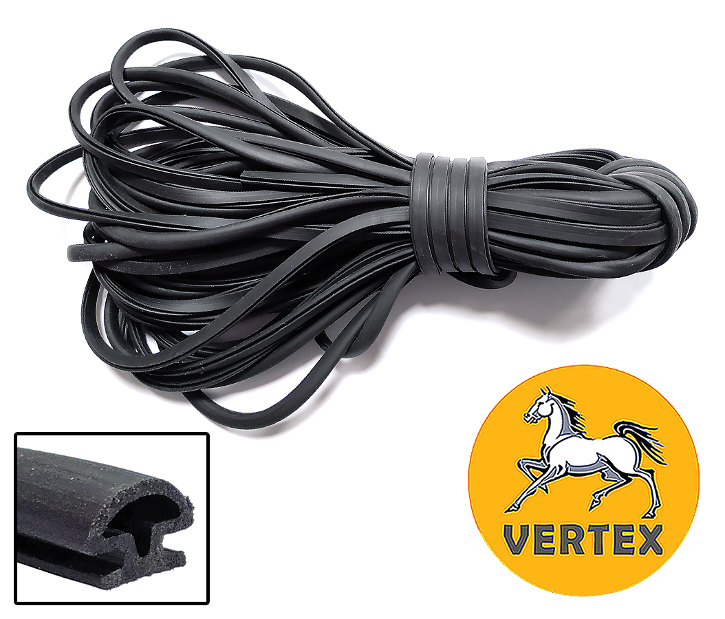 YC38 Bubble Vinyl Rubber BLACK PER KILO (for Screen Window and Door