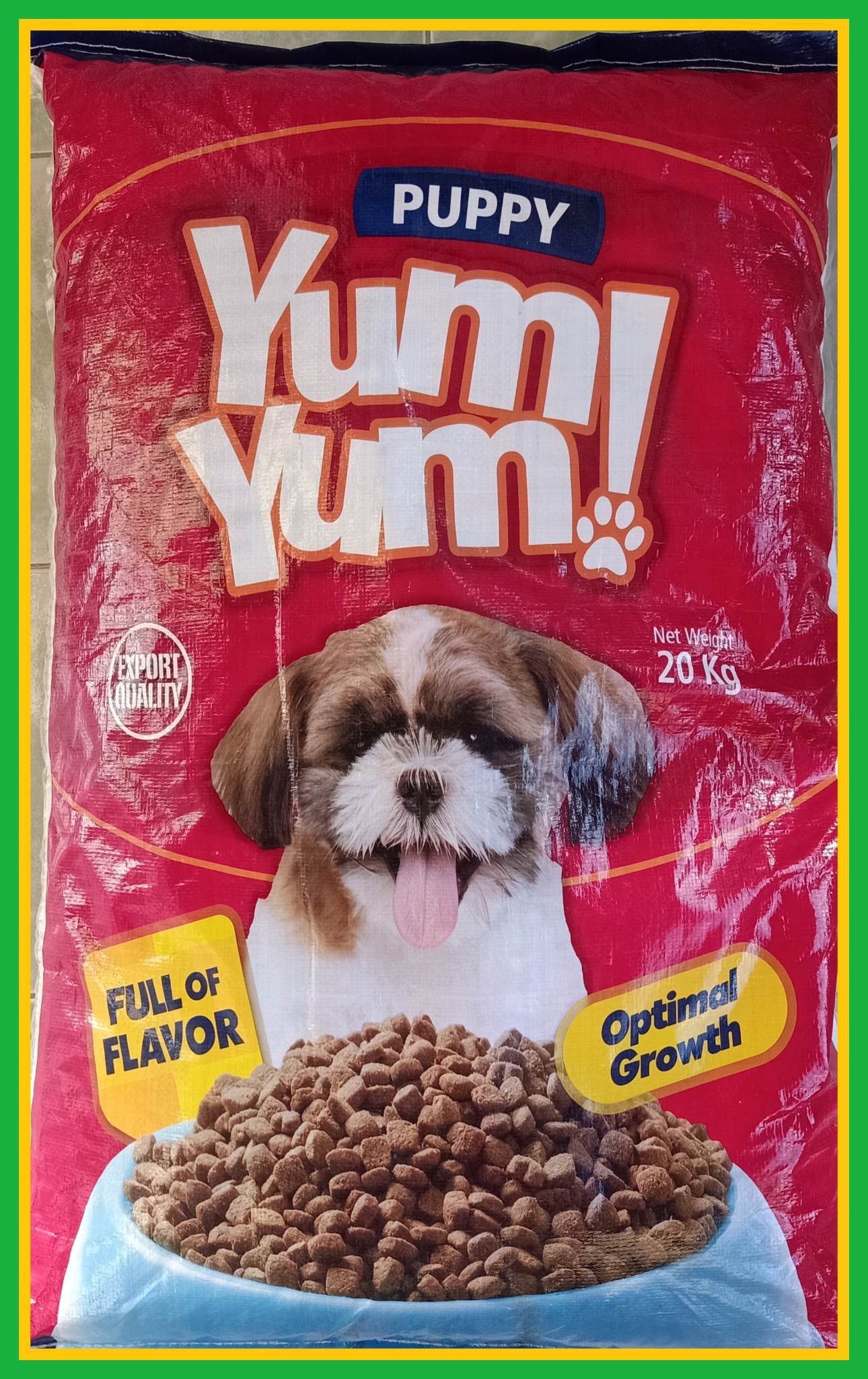 YUMYUM Dog Food for Puppy Repacked (1 kilo) Yum Yum Dog Food Price