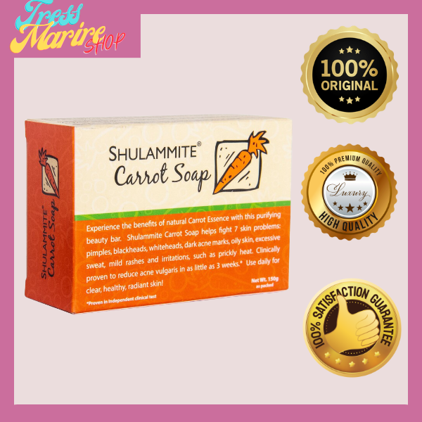 Shulammite Carrot Soap 150g Lazada Ph