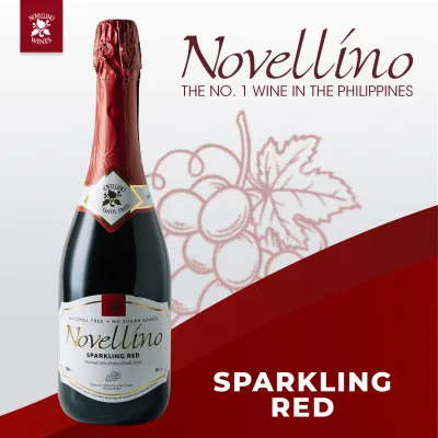Novellino Sparkling Red Non Alcoholic Red Wine