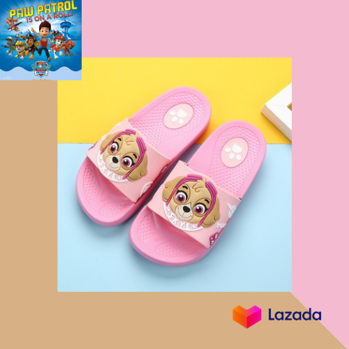 paw patrol childrens slippers