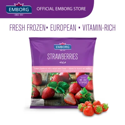 [Keep Frozen] EMBORG Strawberries 450g