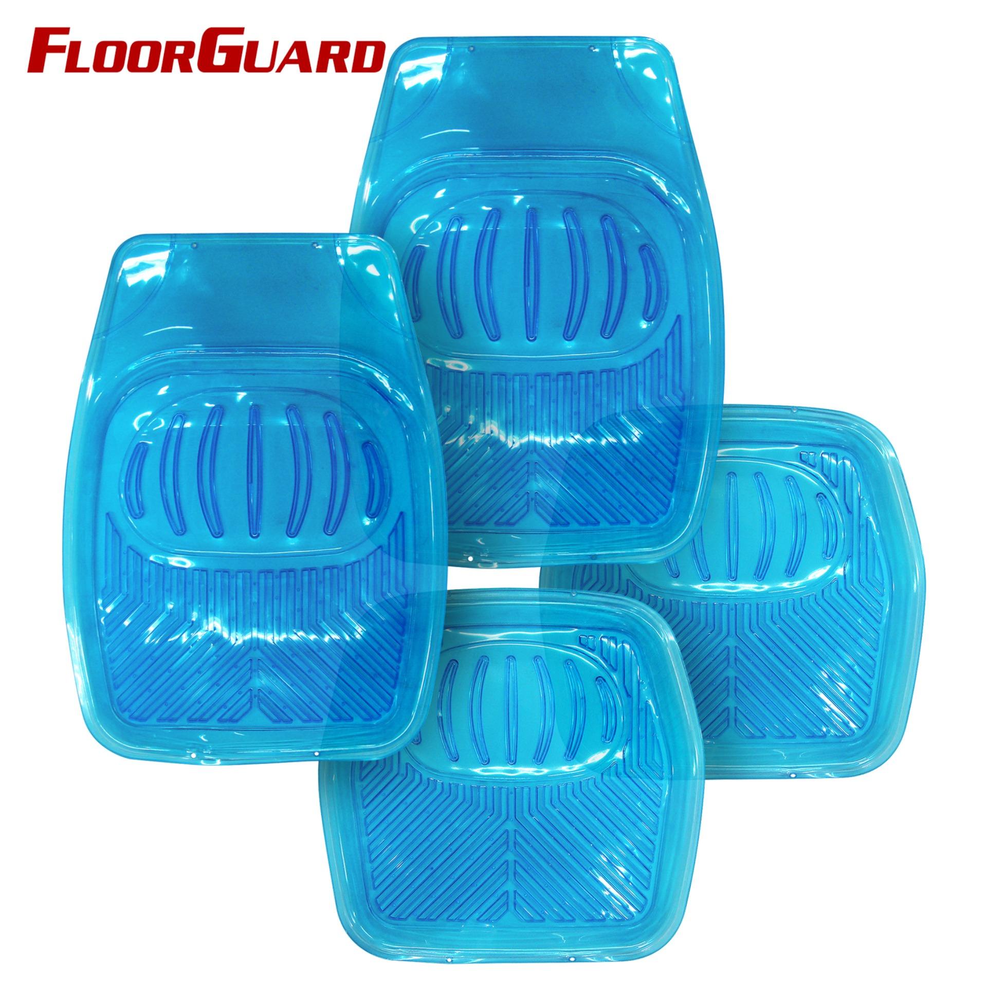 Floorguard PVC High Side Mat 4pcs/set, Blue #FGM-5500P-BL