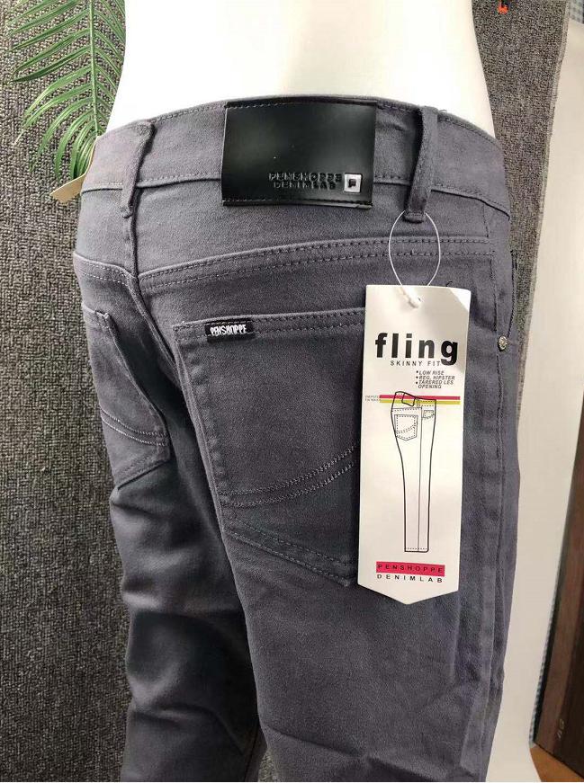 30JJ FASHION COTTON GREY Skinny Fit 