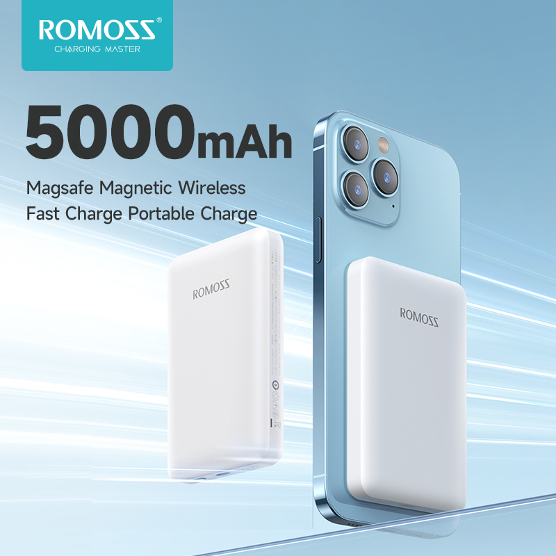 Buy ROMOSS Magnetic Wireless Power Bank PD 20W Fast Charge 5000mah