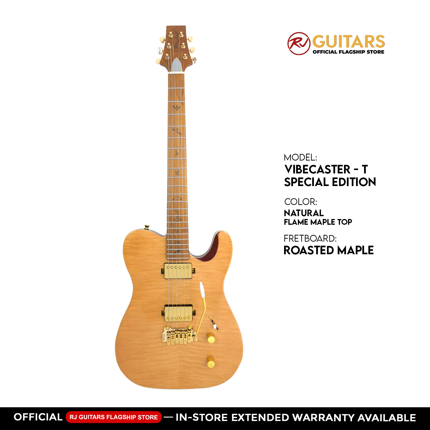 ギター RJ Vibecaster Latest RJ basic Vibecaster!! - YouTube