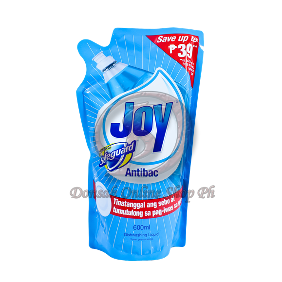 Joy Dishwashing Liquid Antibac Refill 600mL 1 pack | Lazada PH