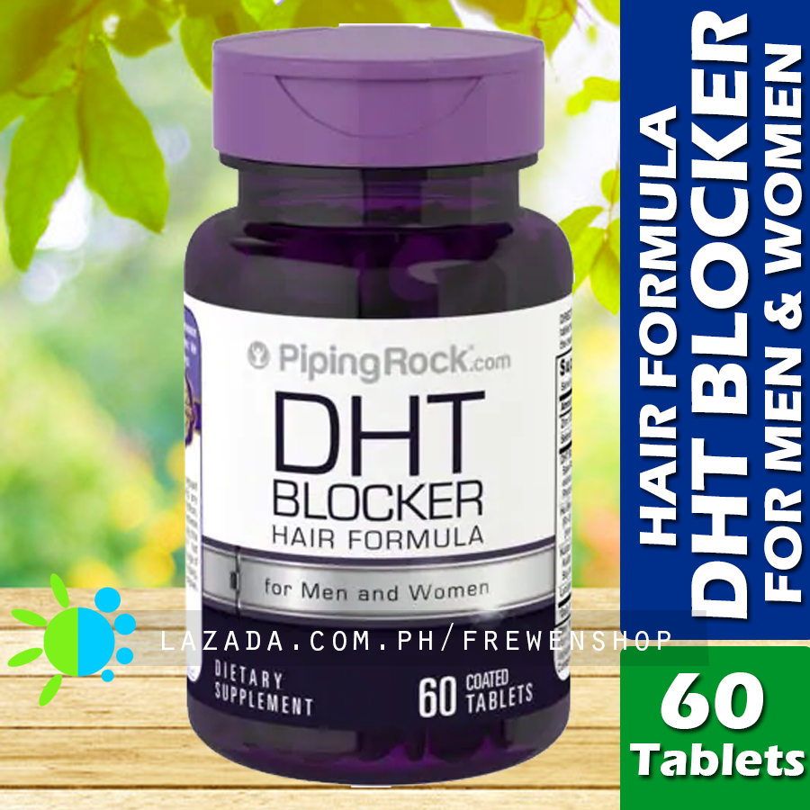 DHT BLOCKER Hair Vitamin Formula for MEN and WOMEN 60 Tablets with Zinc