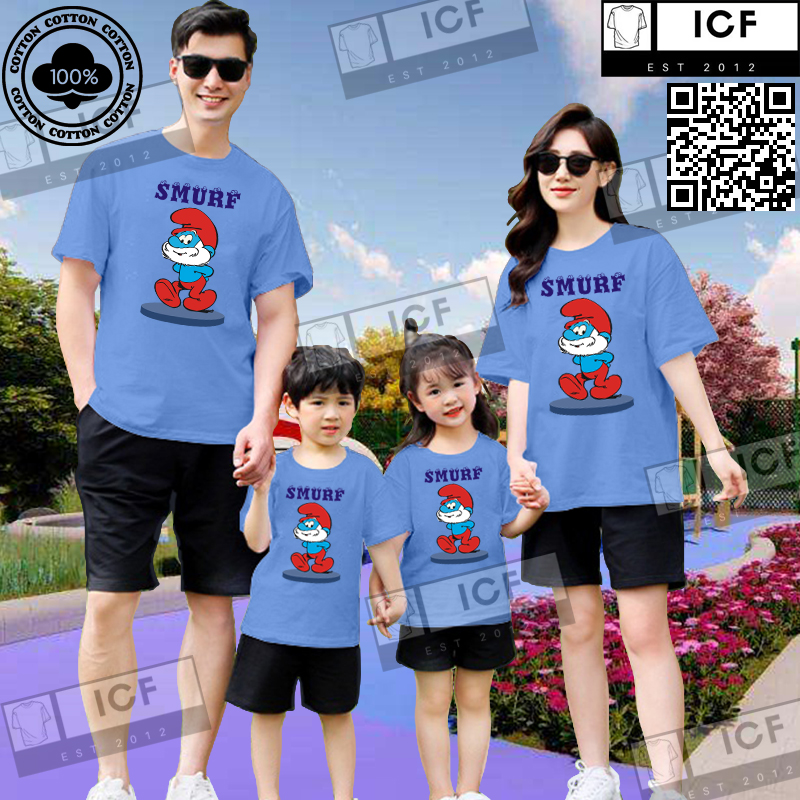Cartoon Character High quality Cotton Christmas t shirt family set 2023  2022 for adult kids couples t shirt for new year 2023 F22014 | Lazada PH