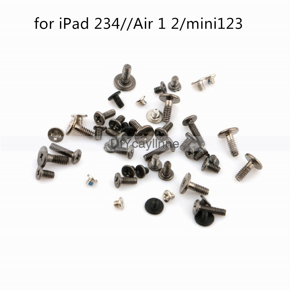 Full Set Screws Parts Replacement For iPad air air 2 iPad 2 iPad 3 iPad 4 New 