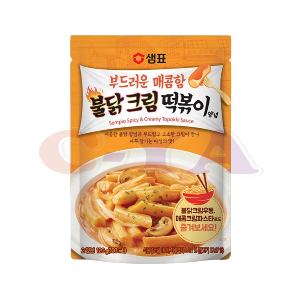 Sempio Spicy & Creamy Topokki/Tteokbokki Rice Cake Sauce120g | Lazada PH