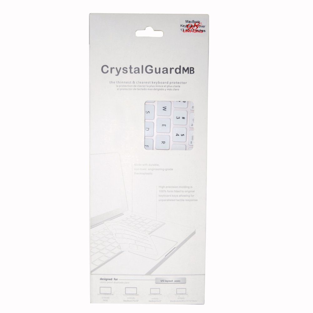 Crystal Keyboard Guard for Macbook Pro 13/15/17" (White) review and price