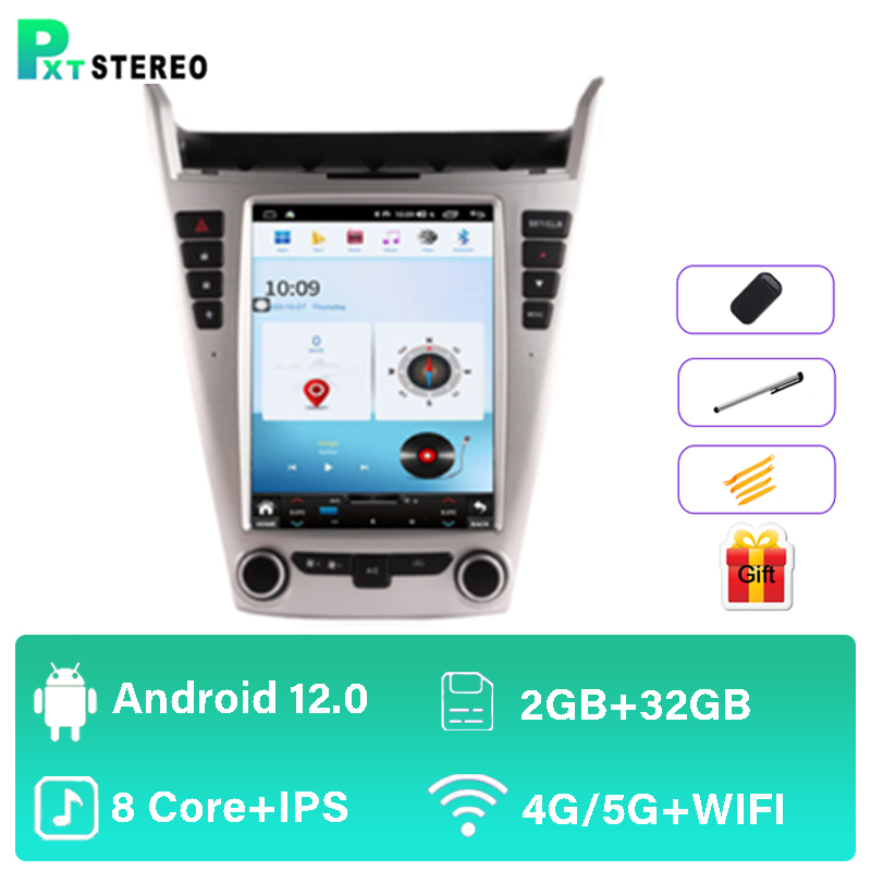 Pxton Android Car Radio Stereo Tesla Screen Multimedia Player For